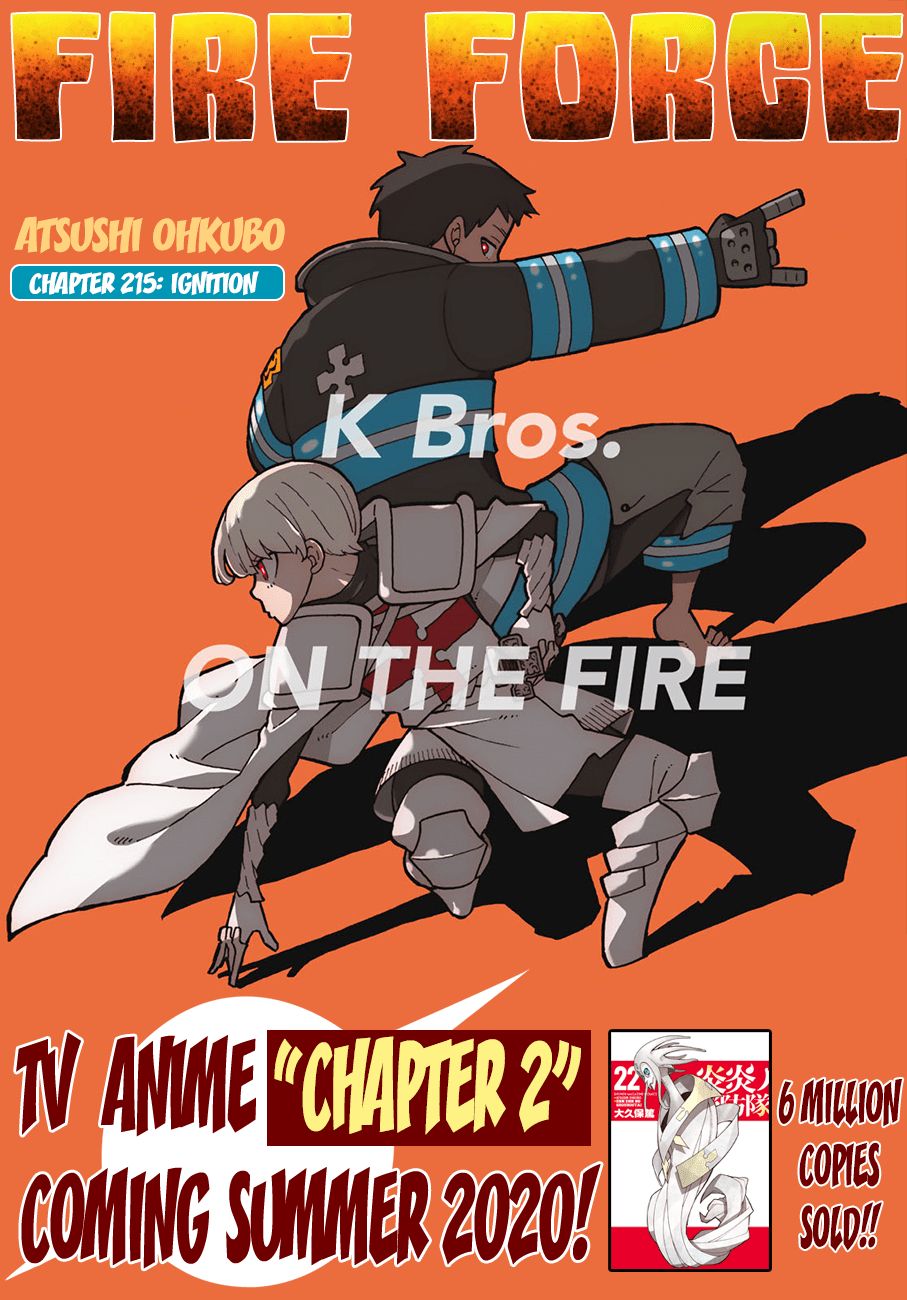 Enen no Shouboutai Chapter 215 page 1 - Chapter 215: Ignition