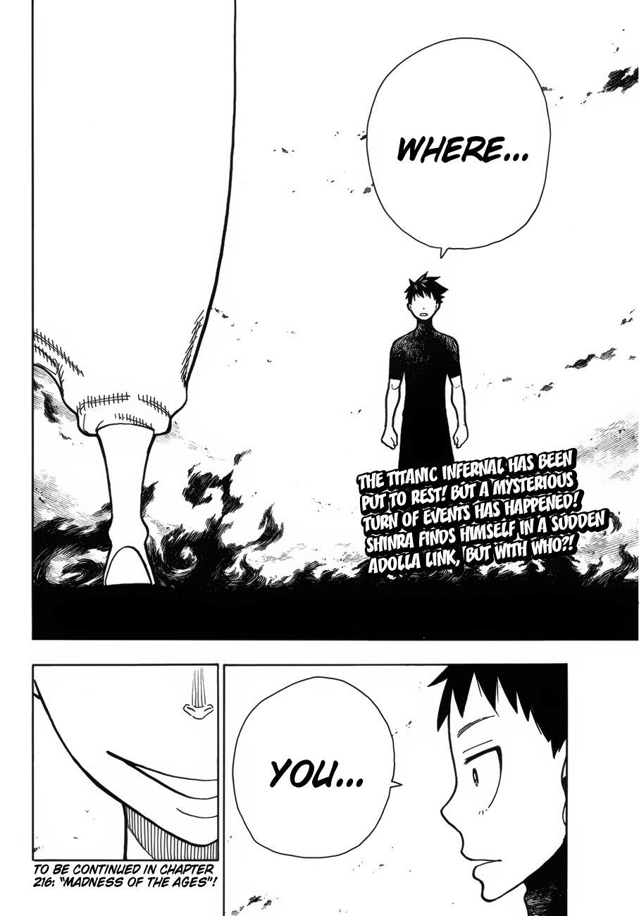 Enen no Shouboutai Chapter 215 page 22 - Chapter 215: Ignition