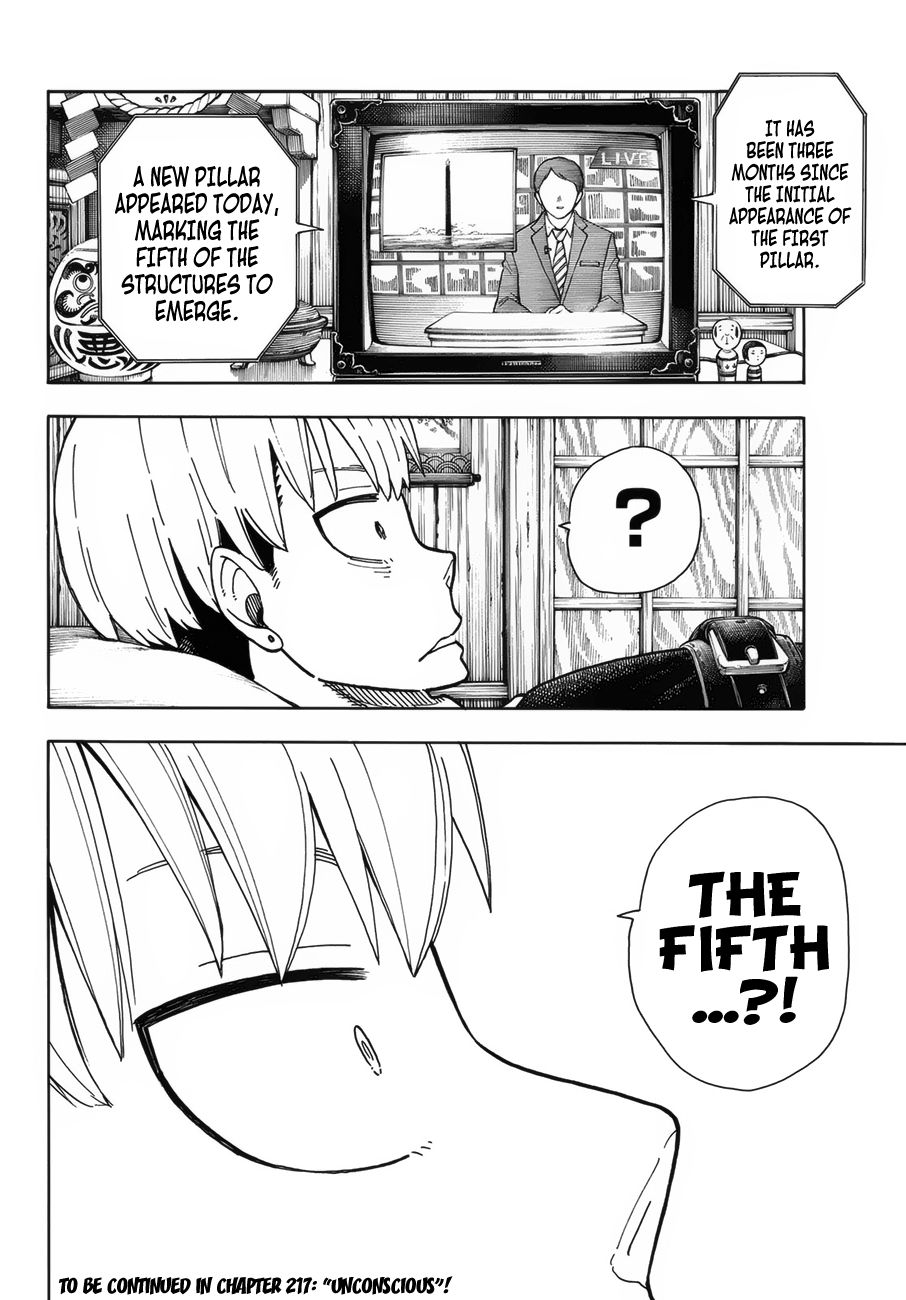 Enen no Shouboutai Chapter 216 page 18 - Chapter 216: Madness of the Ages