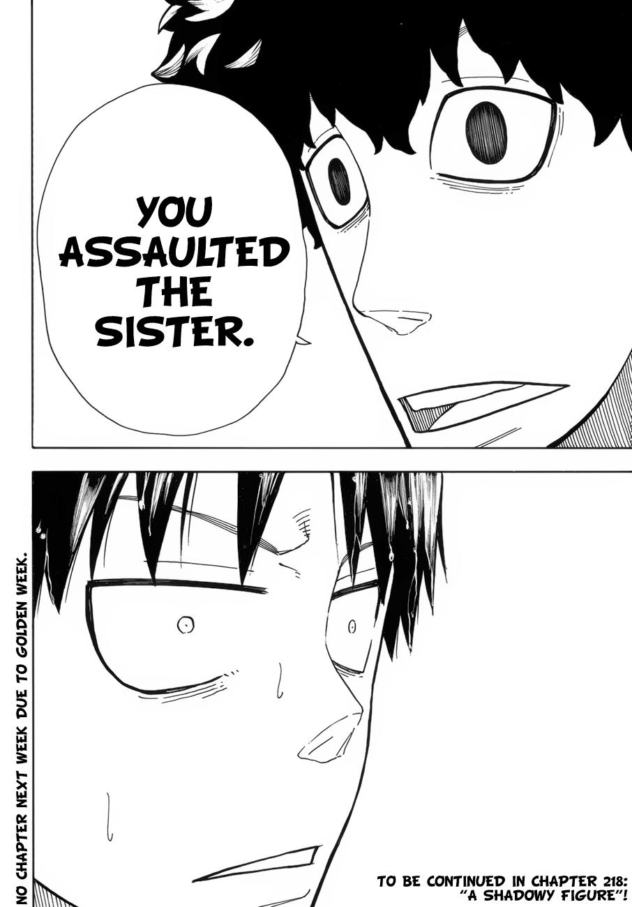 Enen no Shouboutai Chapter 217 page 21 - Chapter 217