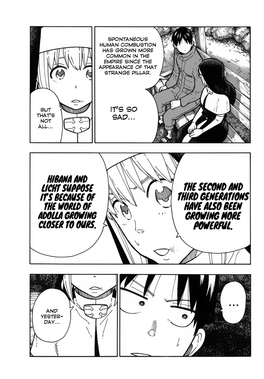Enen no Shouboutai Chapter 219 page 10 - Chapter 219: To Err