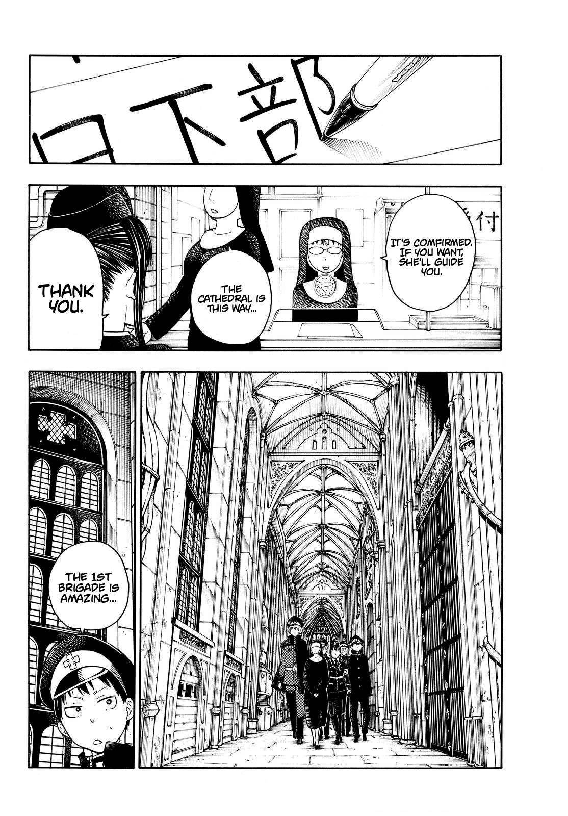Enen no Shouboutai Chapter 22 page 10 - Chapter 22: The First Brigade Infiltration Plan