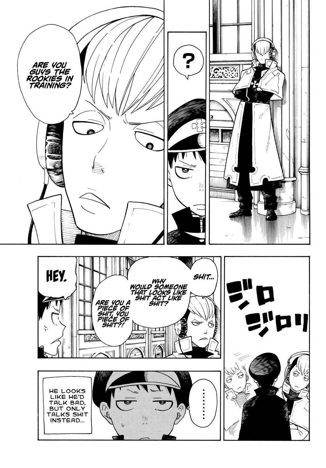 Enen no Shouboutai Chapter 22 page 11 - Chapter 22: The First Brigade Infiltration Plan