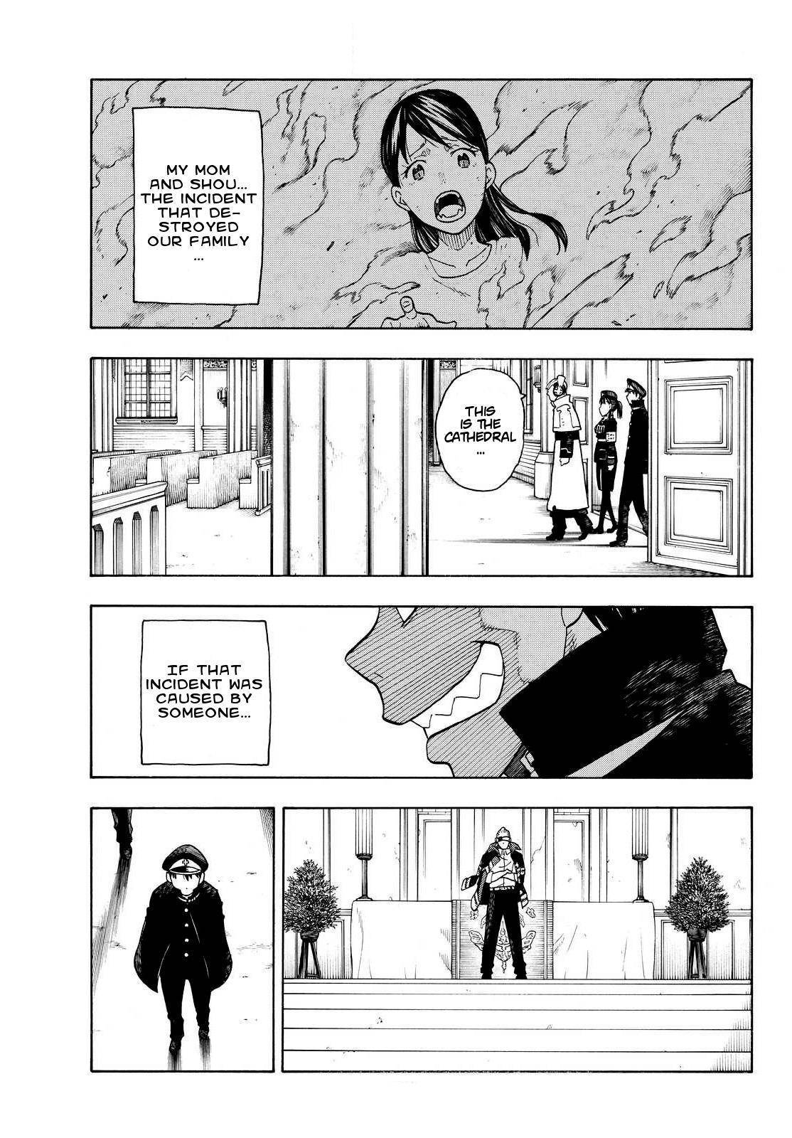 Enen no Shouboutai Chapter 22 page 13 - Chapter 22: The First Brigade Infiltration Plan