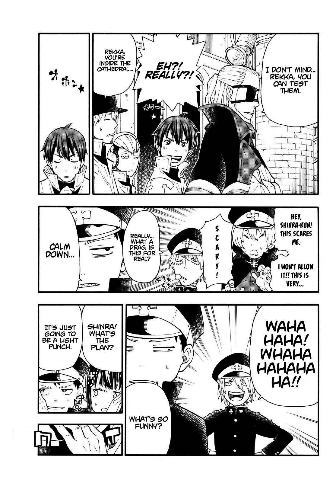 Enen no Shouboutai Chapter 22 page 17 - Chapter 22: The First Brigade Infiltration Plan