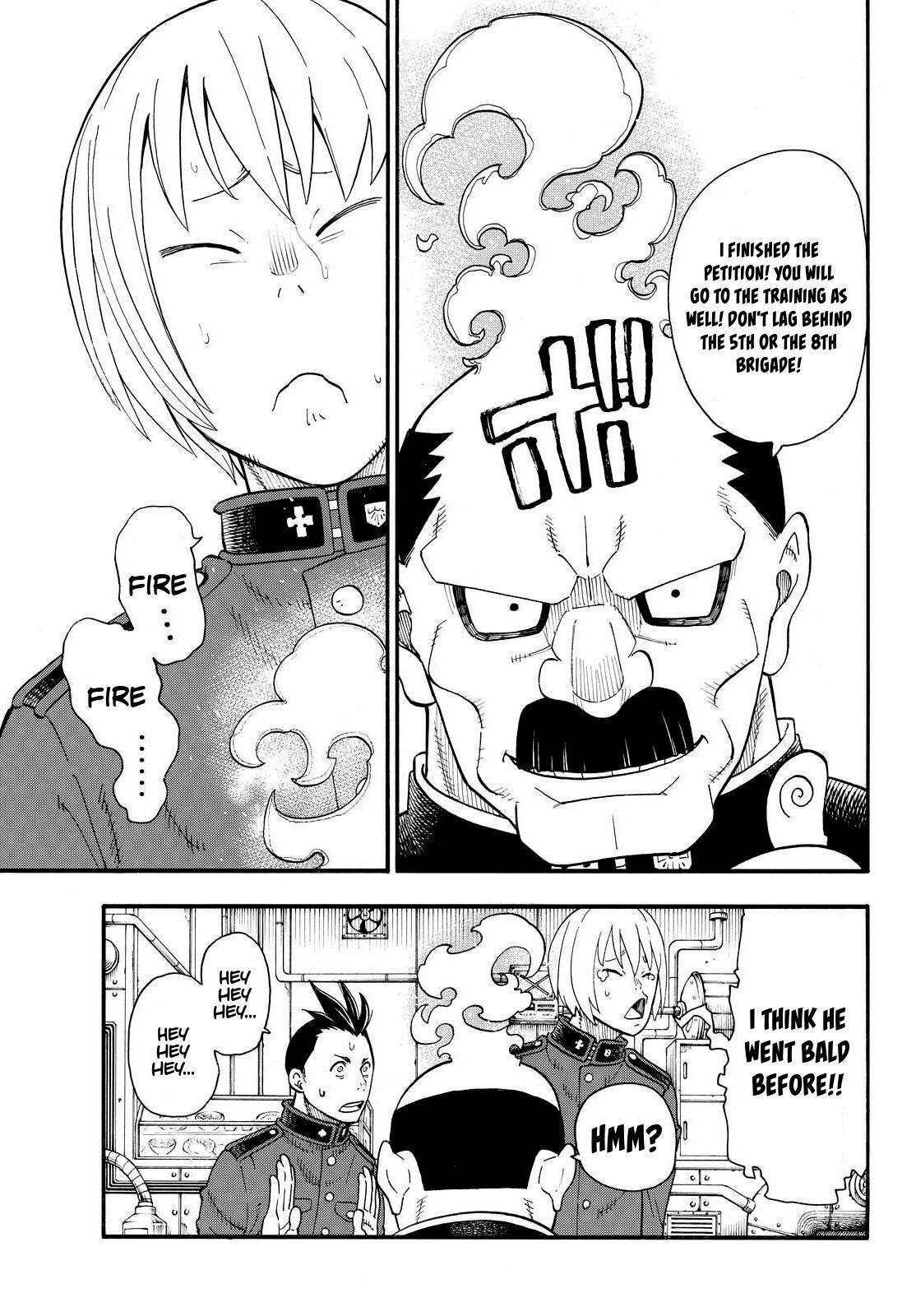 Enen no Shouboutai Chapter 22 page 7 - Chapter 22: The First Brigade Infiltration Plan