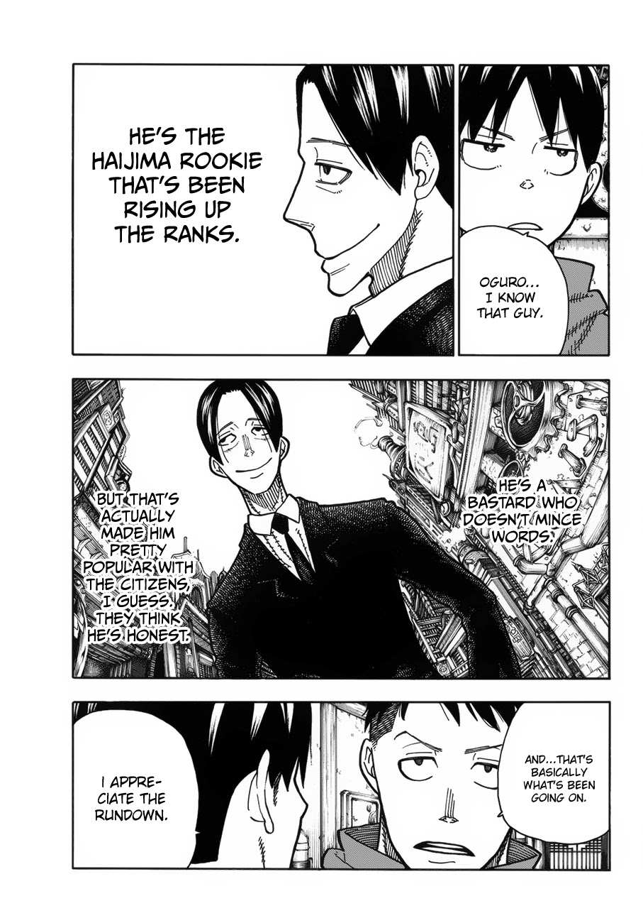 Enen no Shouboutai Chapter 220 page 12 - Chapter 220: The Father of Protonationalism