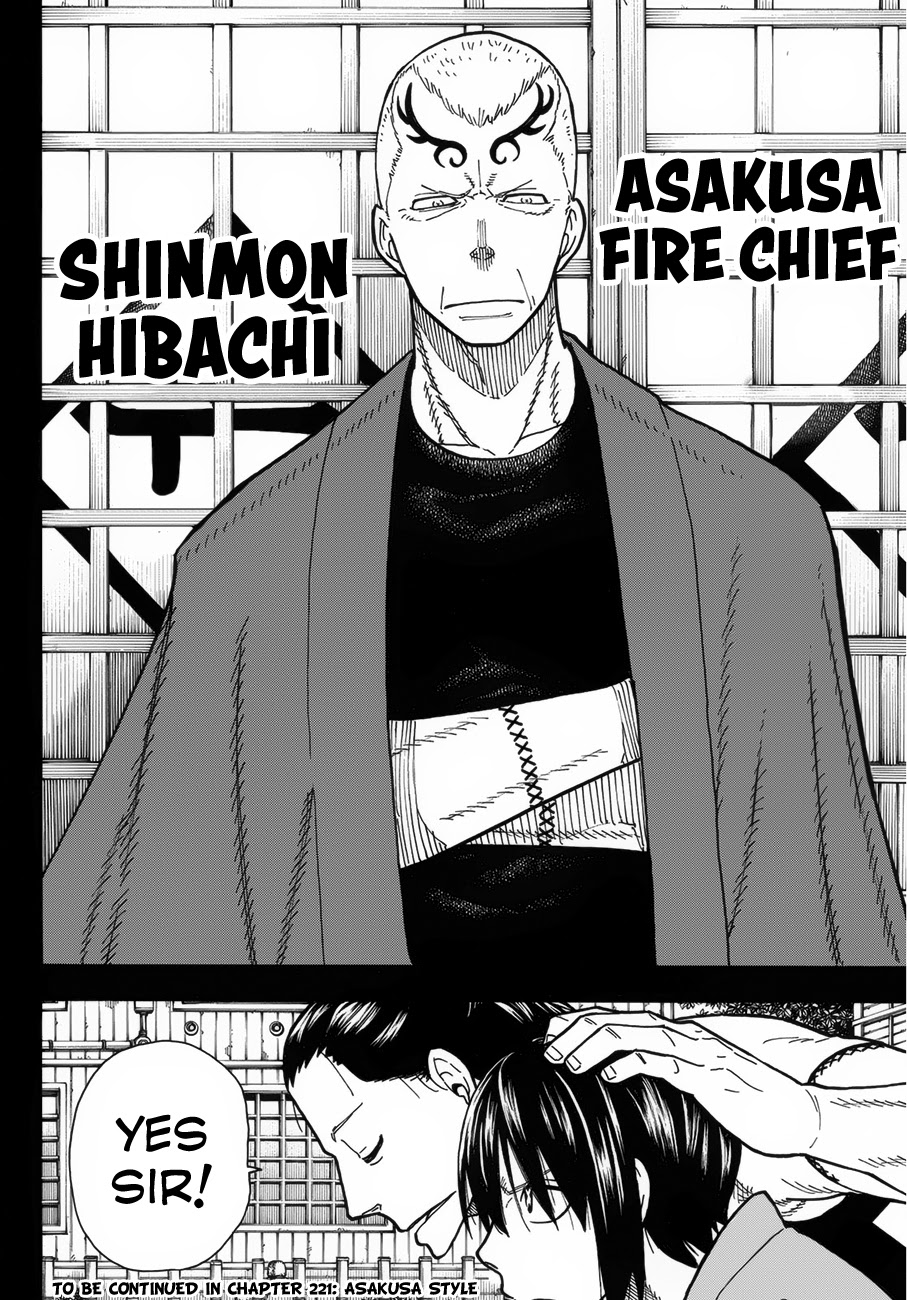 Enen no Shouboutai Chapter 220 page 21 - Chapter 220: The Father of Protonationalism