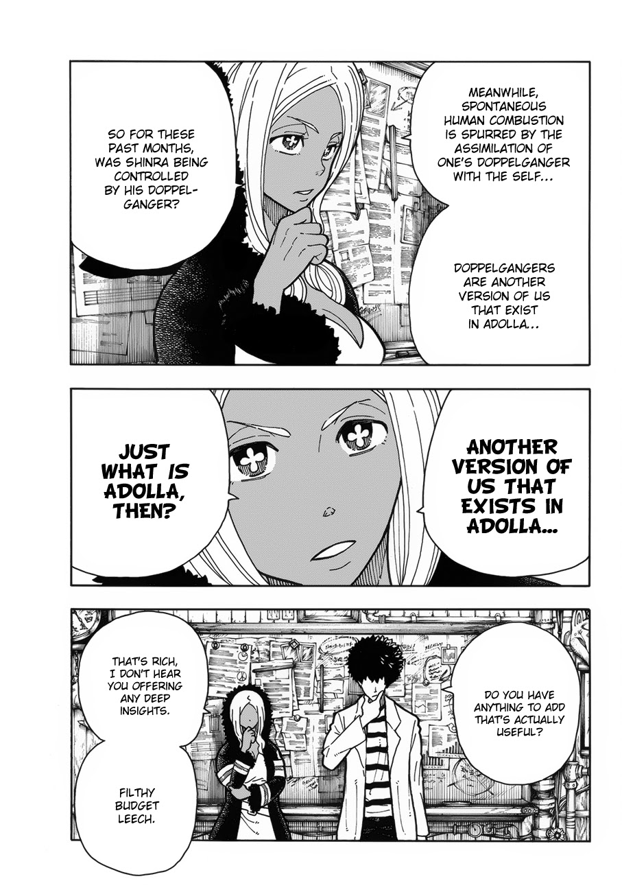 Enen no Shouboutai Chapter 220 page 4 - Chapter 220: The Father of Protonationalism