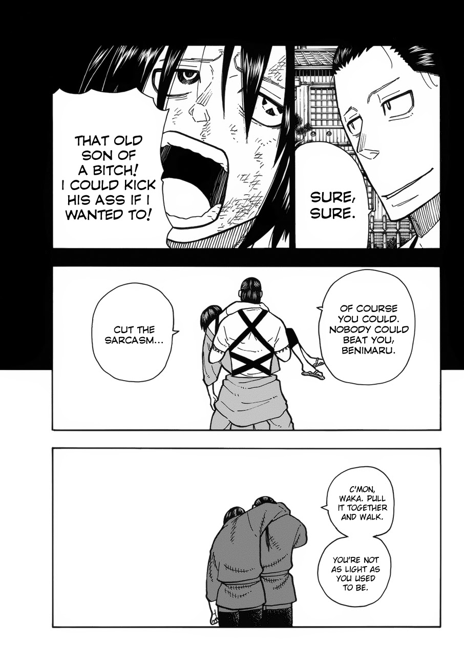 Enen no Shouboutai Chapter 221 page 10 - Chapter 221: Asakusa Style