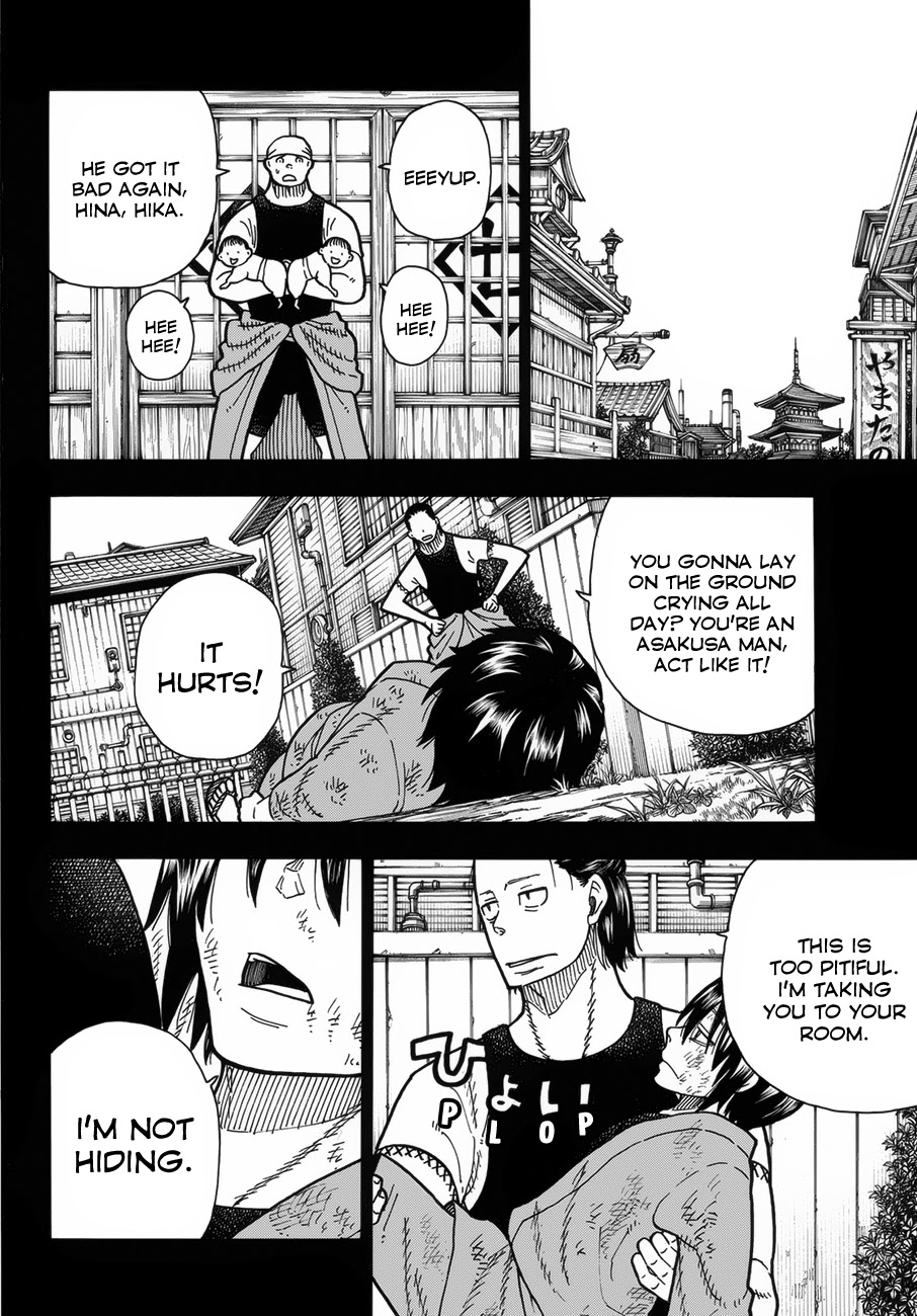 Enen no Shouboutai Chapter 221 page 9 - Chapter 221: Asakusa Style