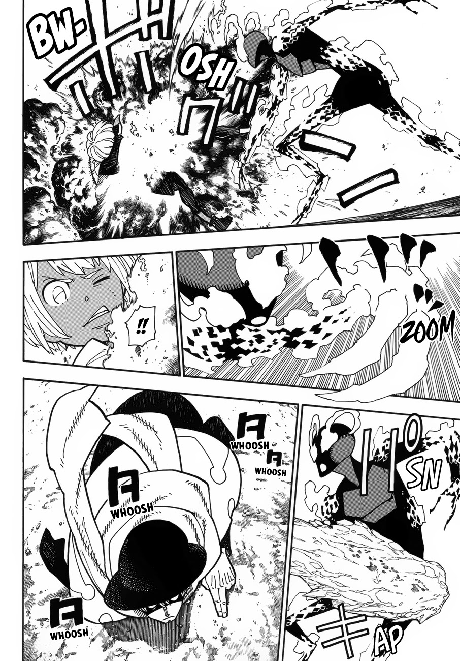 Enen no Shouboutai Chapter 222 page 15 - Chapter 222: The Return of Company 1