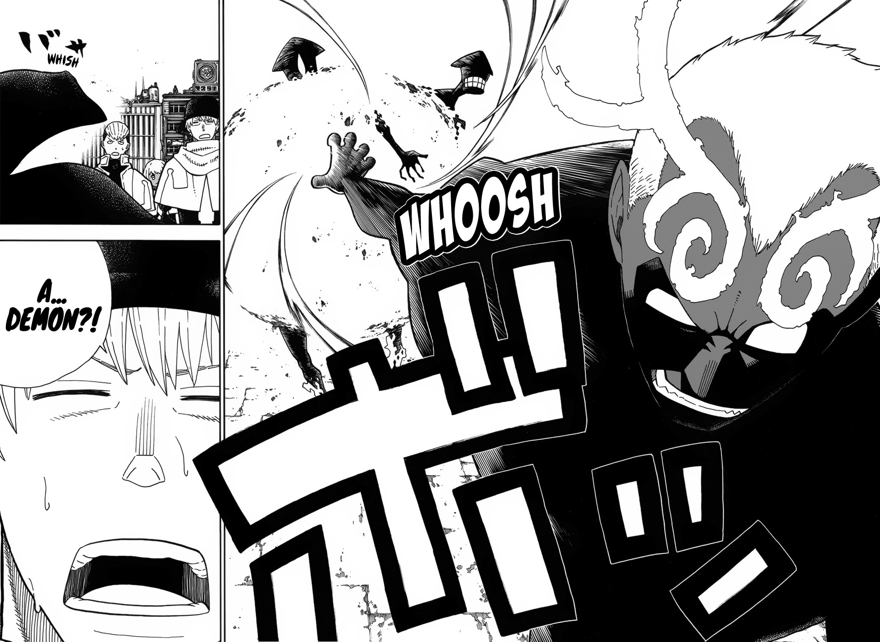 Enen no Shouboutai Chapter 222 page 19 - Chapter 222: The Return of Company 1
