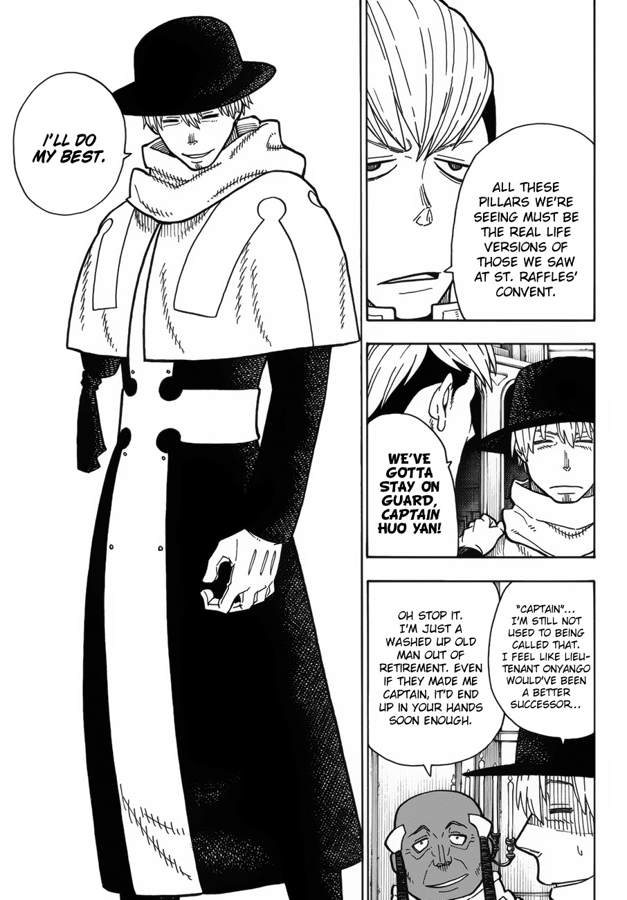 Enen no Shouboutai Chapter 222 page 4 - Chapter 222: The Return of Company 1
