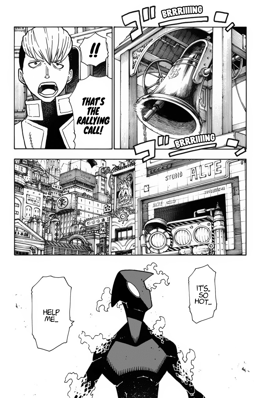 Enen no Shouboutai Chapter 222 page 7 - Chapter 222: The Return of Company 1
