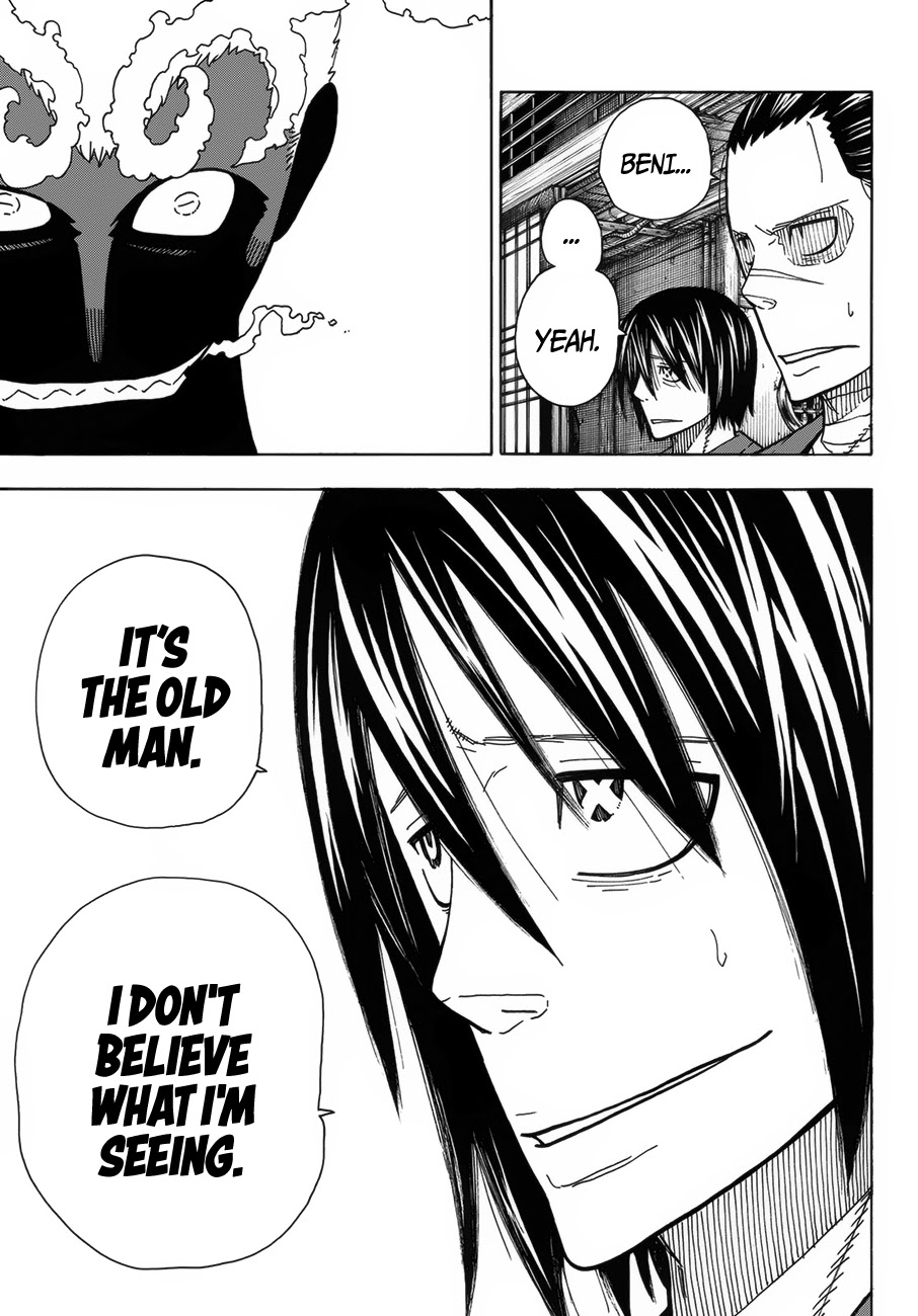 Enen no Shouboutai Chapter 223 page 11 - Chapter 223: The Roughneck Departs