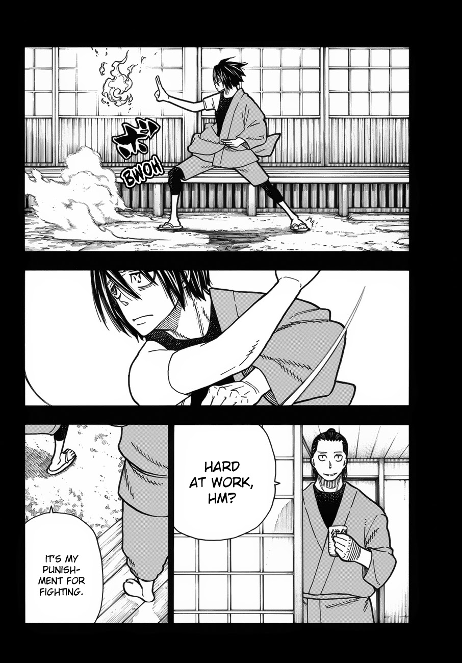 Enen no Shouboutai Chapter 225 page 12 - Chapter 225: Nascent Moonlight