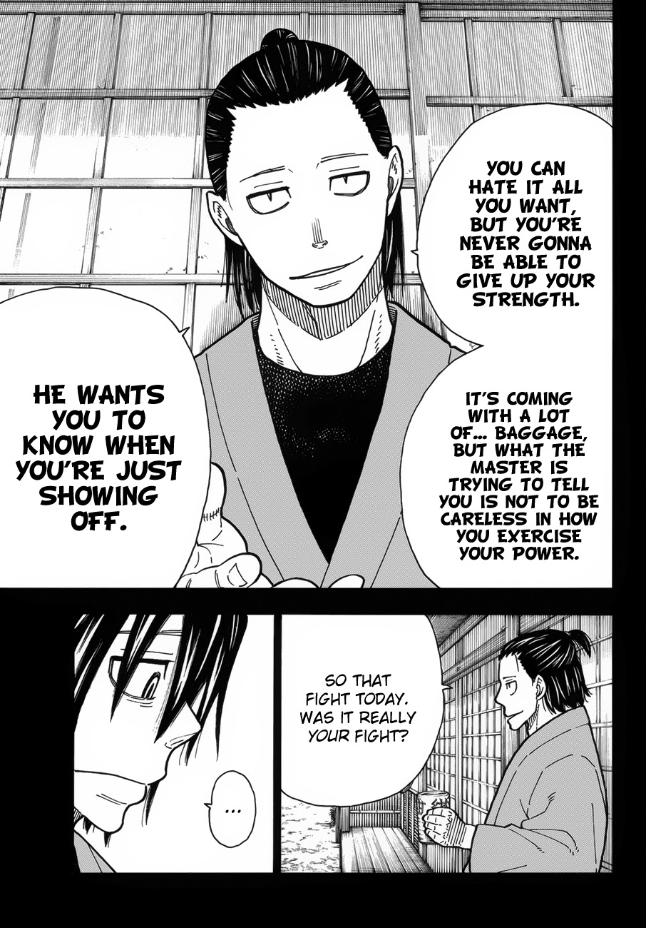 Enen no Shouboutai Chapter 225 page 17 - Chapter 225: Nascent Moonlight