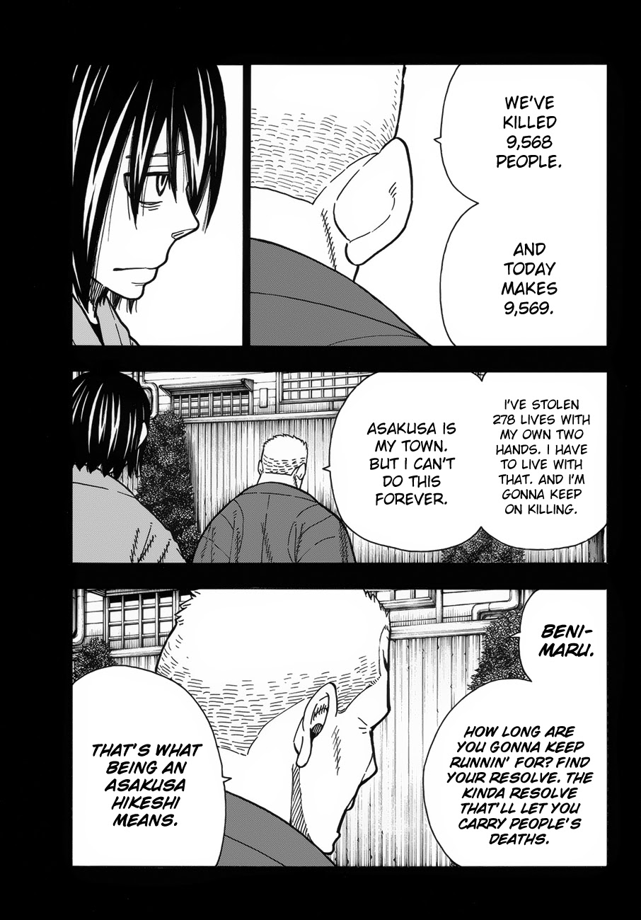 Enen no Shouboutai Chapter 226 page 14 - Chapter 226: When All's Said and Done