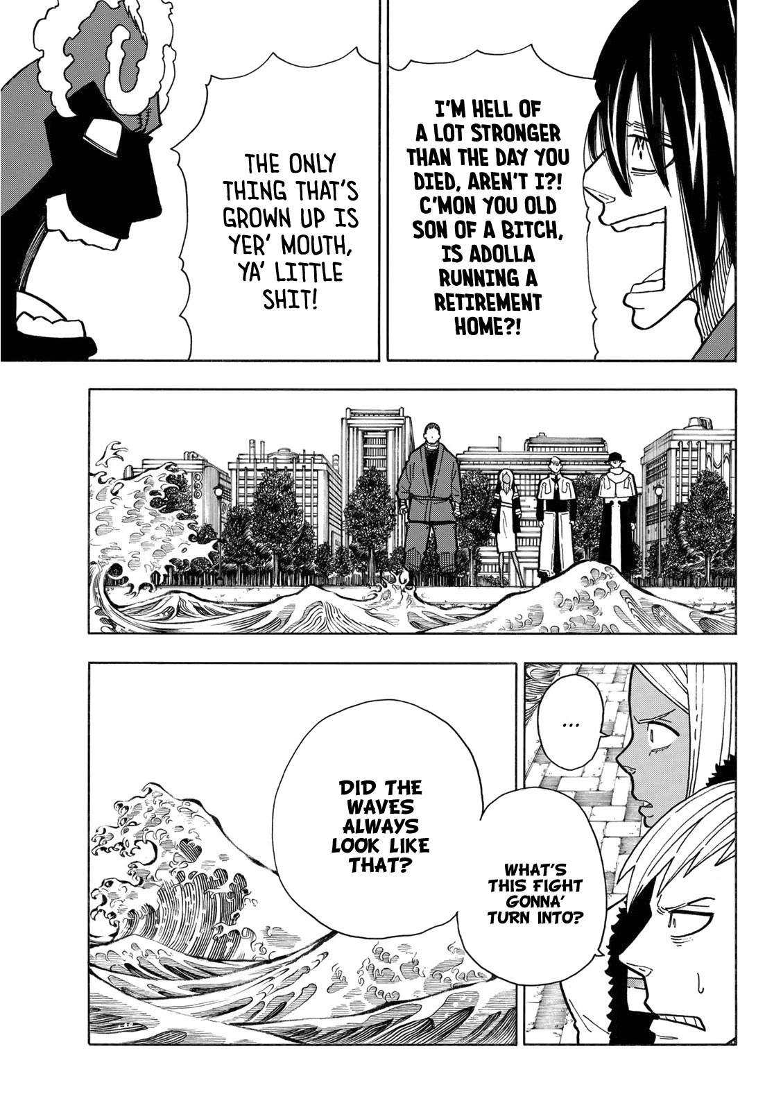 Enen no Shouboutai Chapter 227 page 18 - Chapter 227: Regret