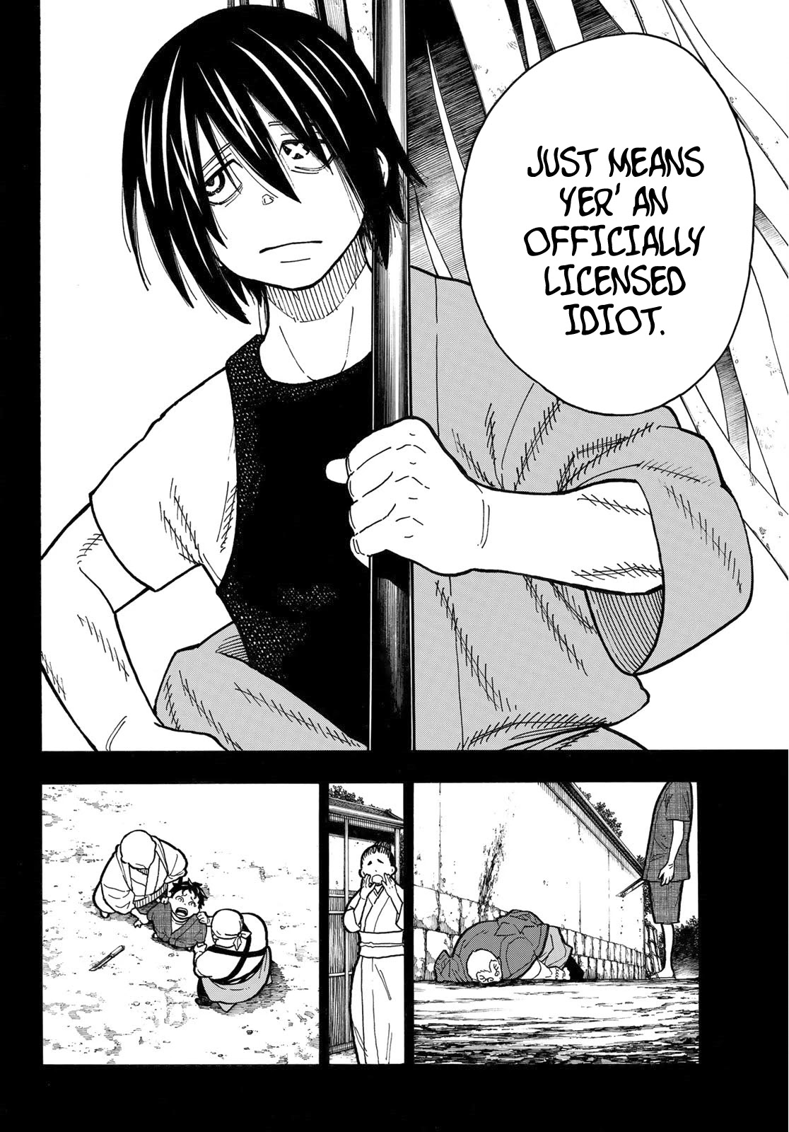 Enen no Shouboutai Chapter 227 page 5 - Chapter 227: Regret
