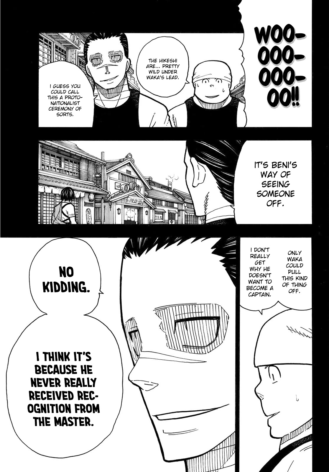 Enen no Shouboutai Chapter 227 page 8 - Chapter 227: Regret