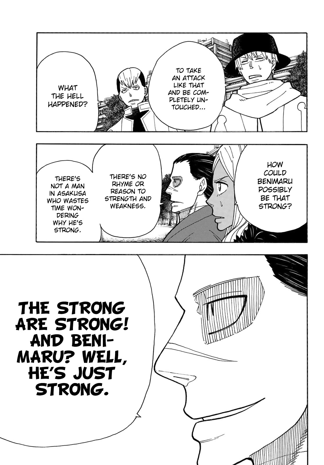 Enen no Shouboutai Chapter 228 page 16 - Chapter 228: A Parting Gift