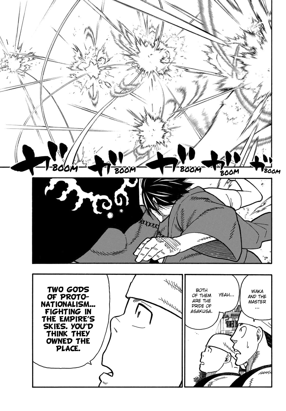 Enen no Shouboutai Chapter 228 page 4 - Chapter 228: A Parting Gift