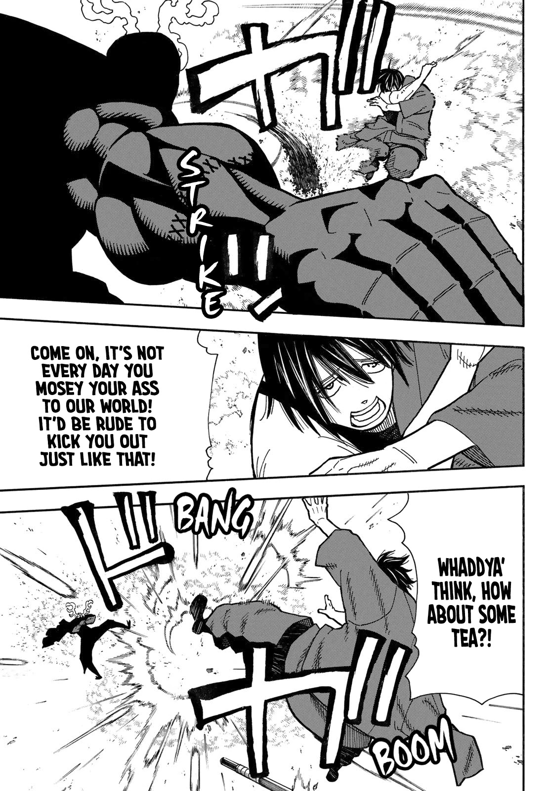 Enen no Shouboutai Chapter 228 page 6 - Chapter 228: A Parting Gift
