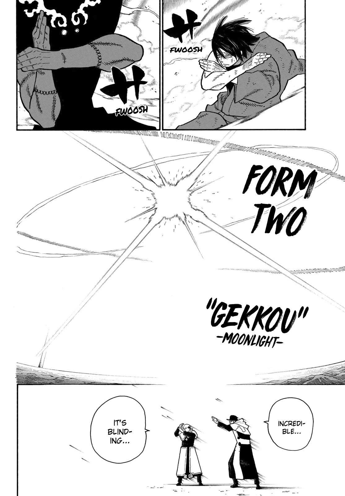 Enen no Shouboutai Chapter 228 page 9 - Chapter 228: A Parting Gift