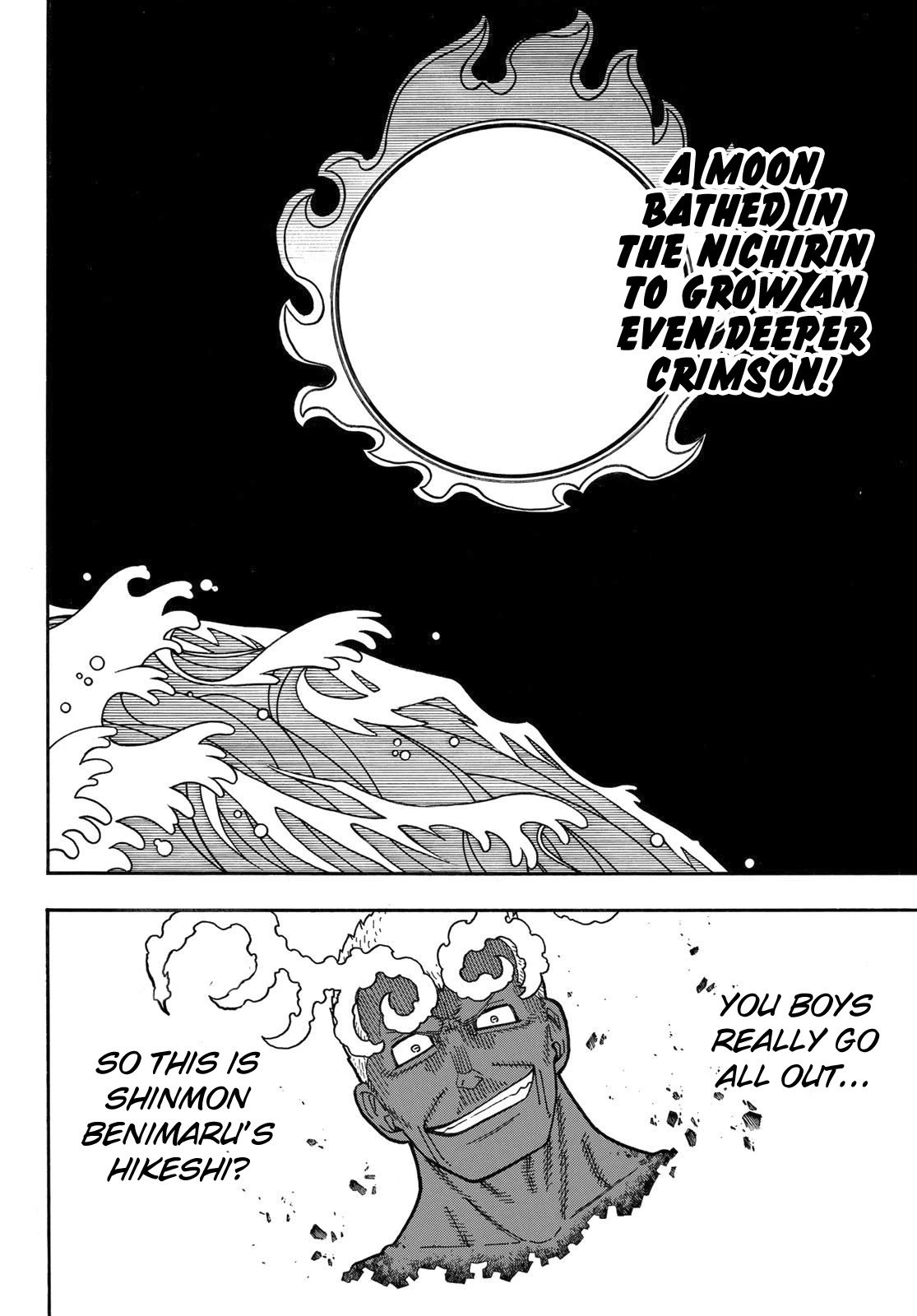 Enen no Shouboutai Chapter 229 page 14 - Chapter 229: Bearing the Sun