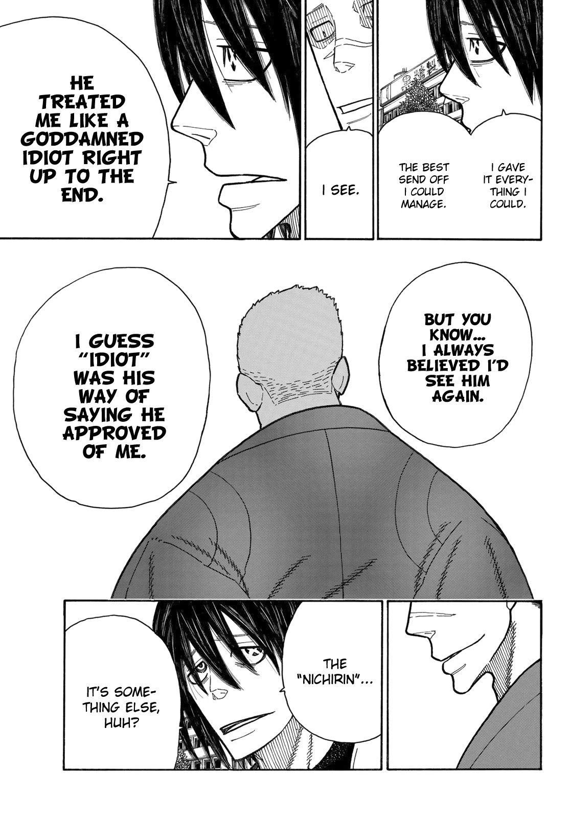 Enen no Shouboutai Chapter 229 page 17 - Chapter 229: Bearing the Sun