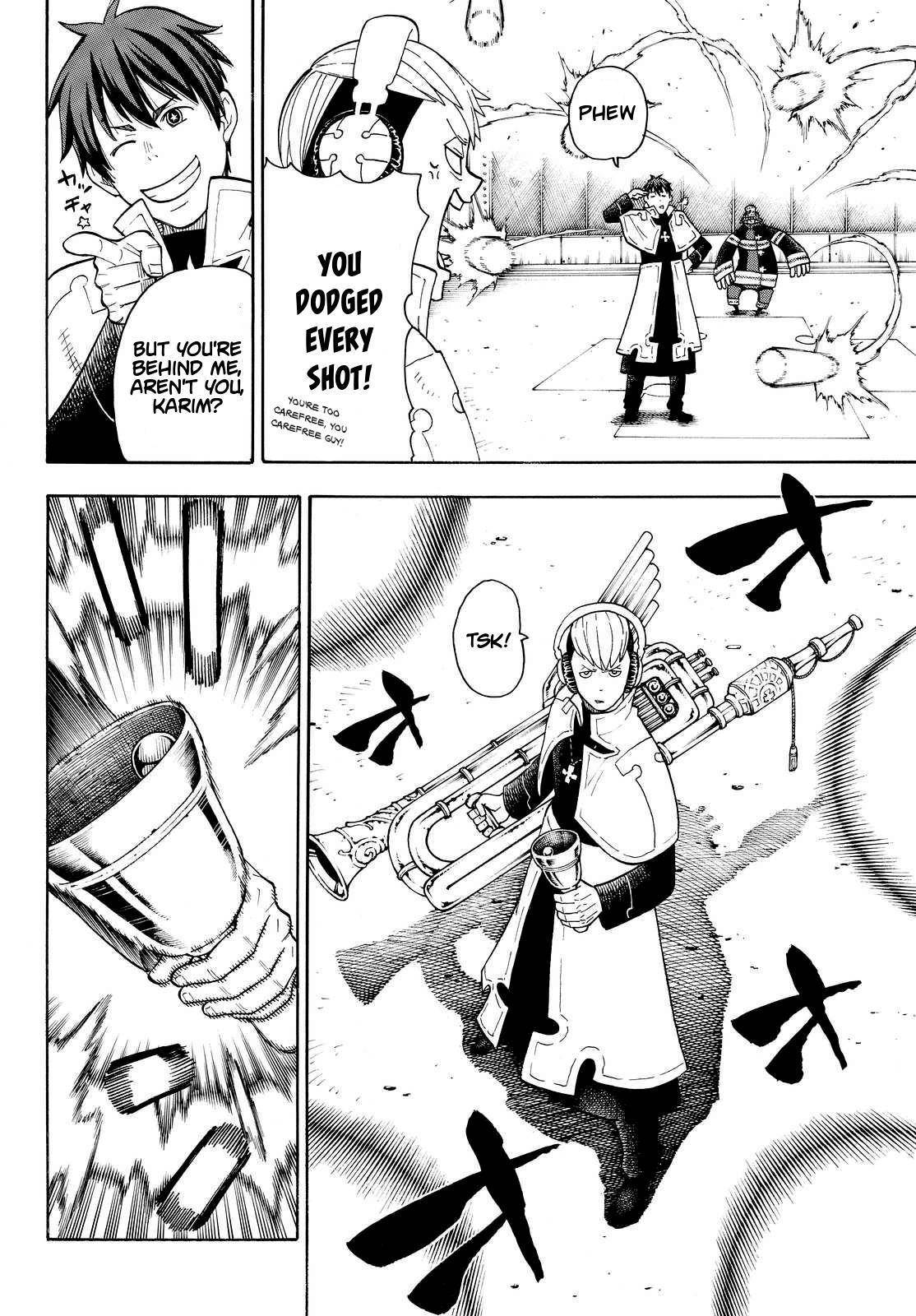 Enen no Shouboutai Chapter 23 page 10 - Chapter 23: The First Brigade's Abilities