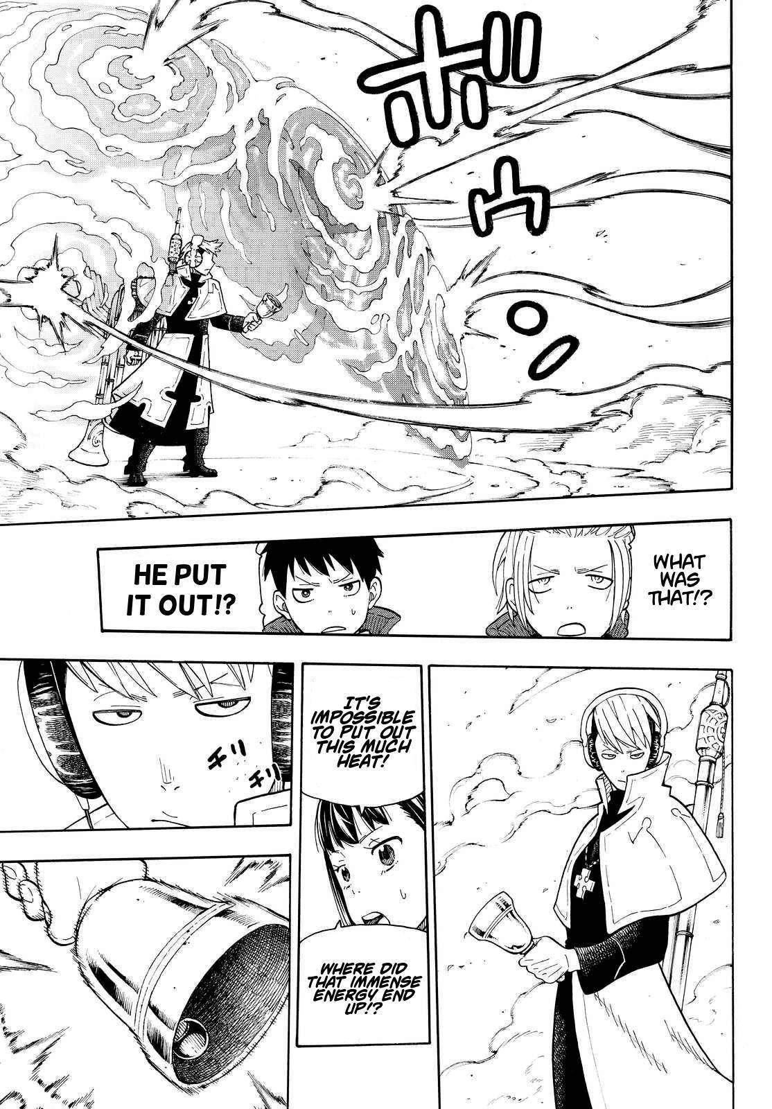 Enen no Shouboutai Chapter 23 page 11 - Chapter 23: The First Brigade's Abilities