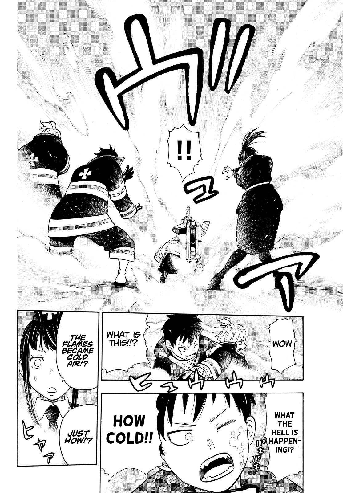 Enen no Shouboutai Chapter 23 page 12 - Chapter 23: The First Brigade's Abilities