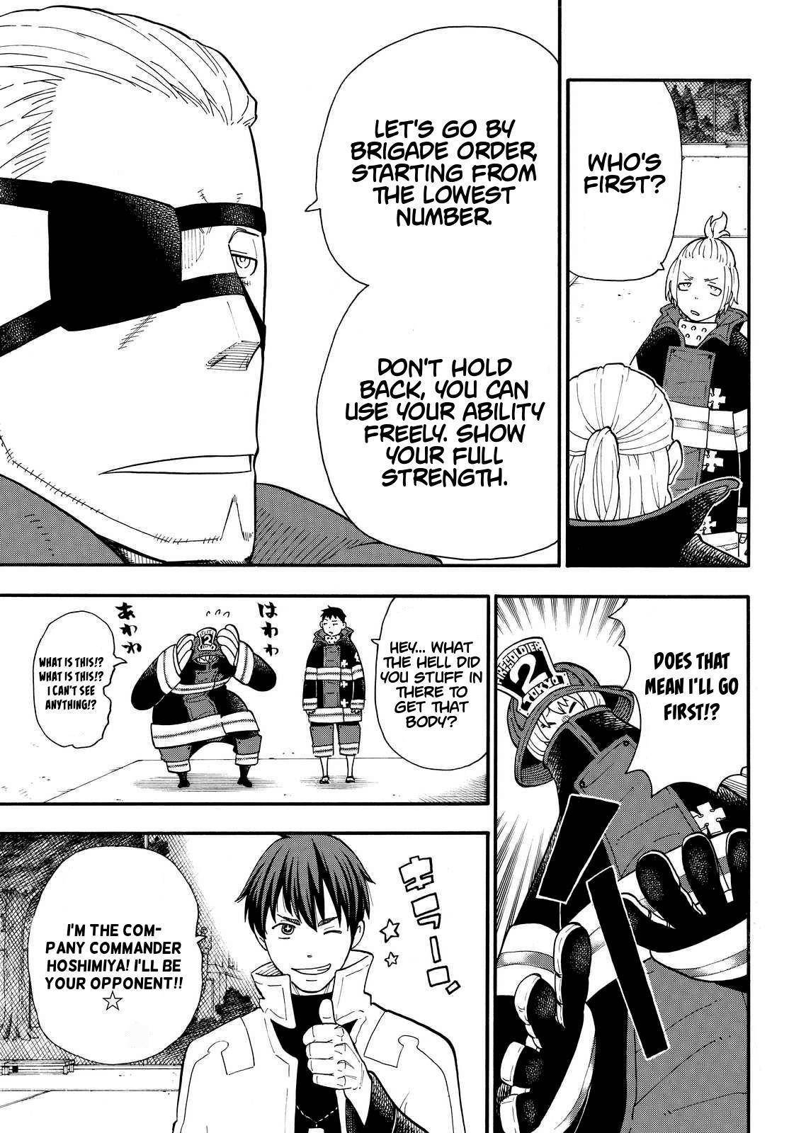 Enen no Shouboutai Chapter 23 page 5 - Chapter 23: The First Brigade's Abilities
