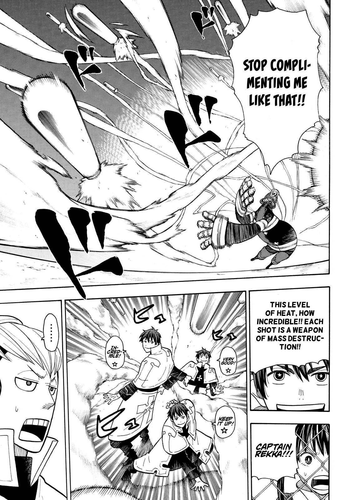 Enen no Shouboutai Chapter 23 page 9 - Chapter 23: The First Brigade's Abilities