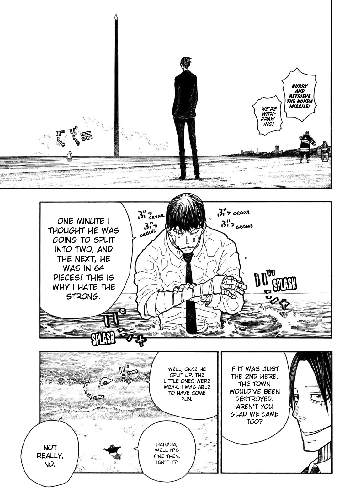 Enen no Shouboutai Chapter 230 page 12 - Chapter 230: The Cataclysm Continues