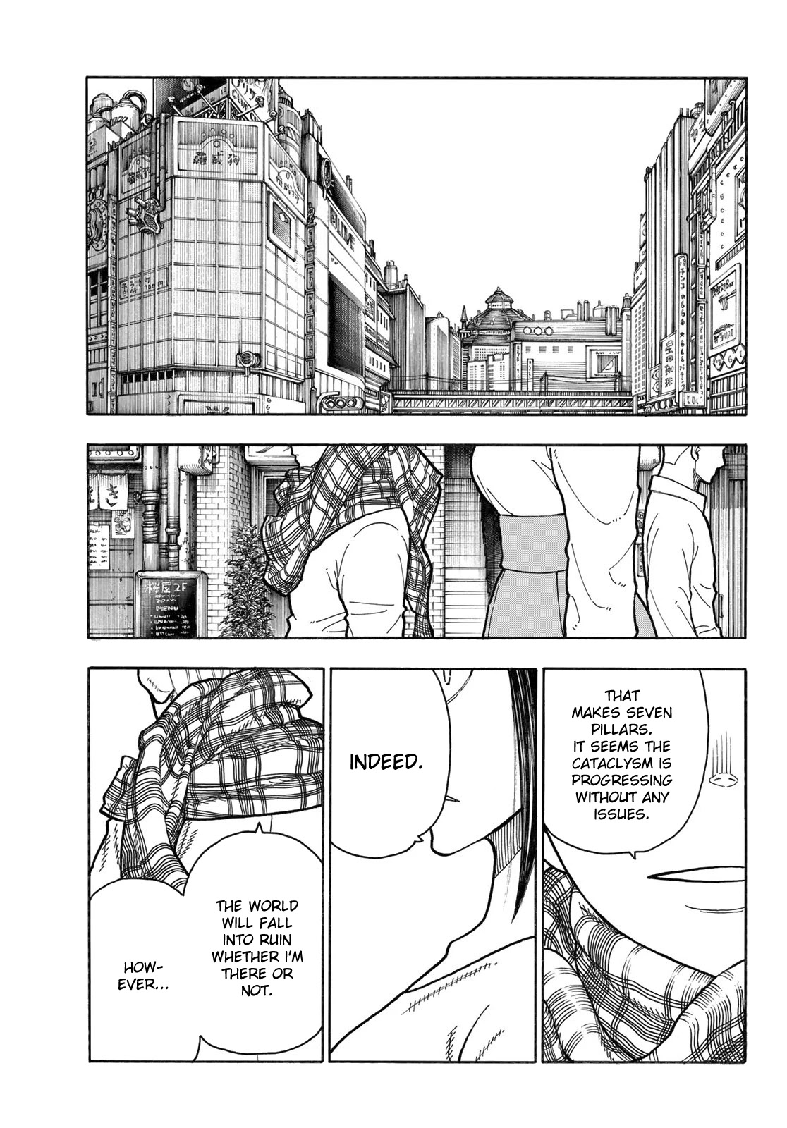 Enen no Shouboutai Chapter 230 page 14 - Chapter 230: The Cataclysm Continues