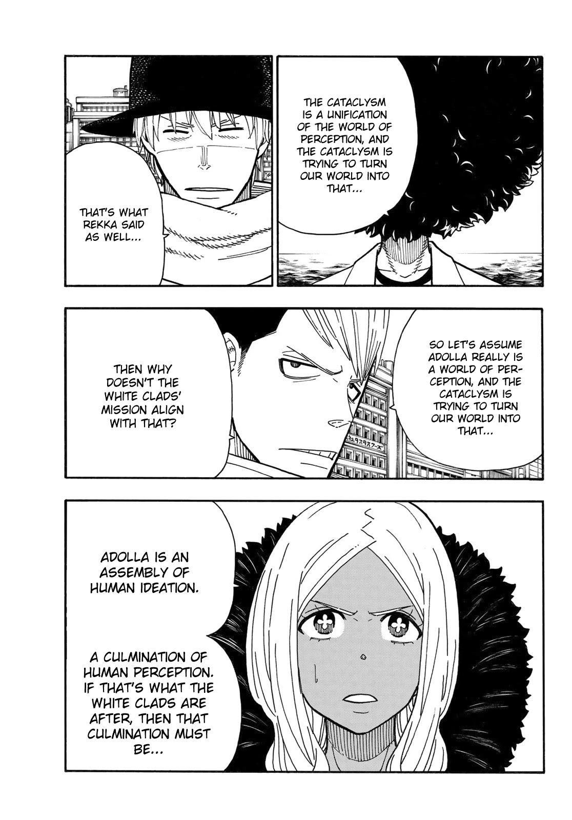 Enen no Shouboutai Chapter 230 page 8 - Chapter 230: The Cataclysm Continues