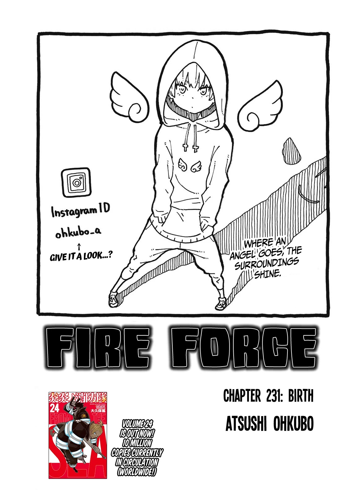 Enen no Shouboutai Chapter 231 page 1 - Chapter 231: Birth