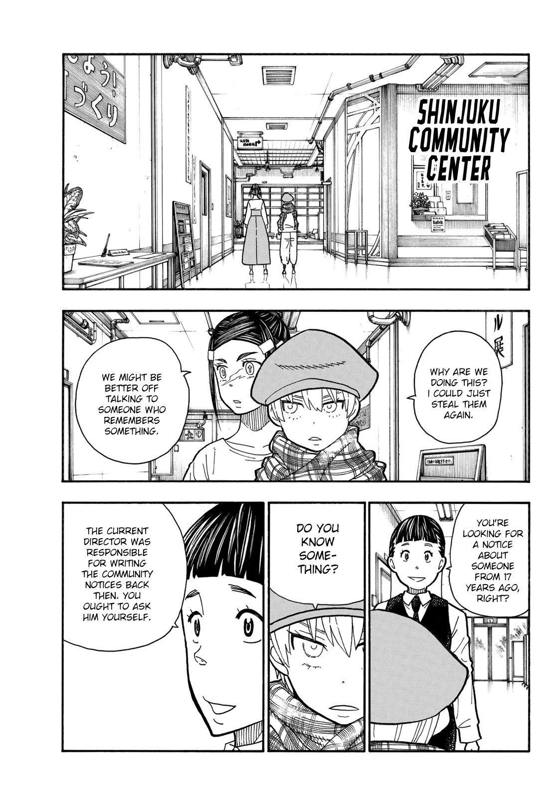 Enen no Shouboutai Chapter 231 page 10 - Chapter 231: Birth