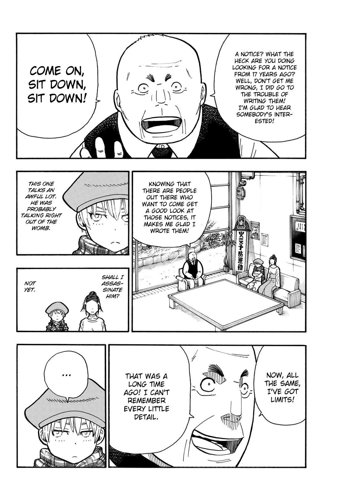 Enen no Shouboutai Chapter 231 page 11 - Chapter 231: Birth