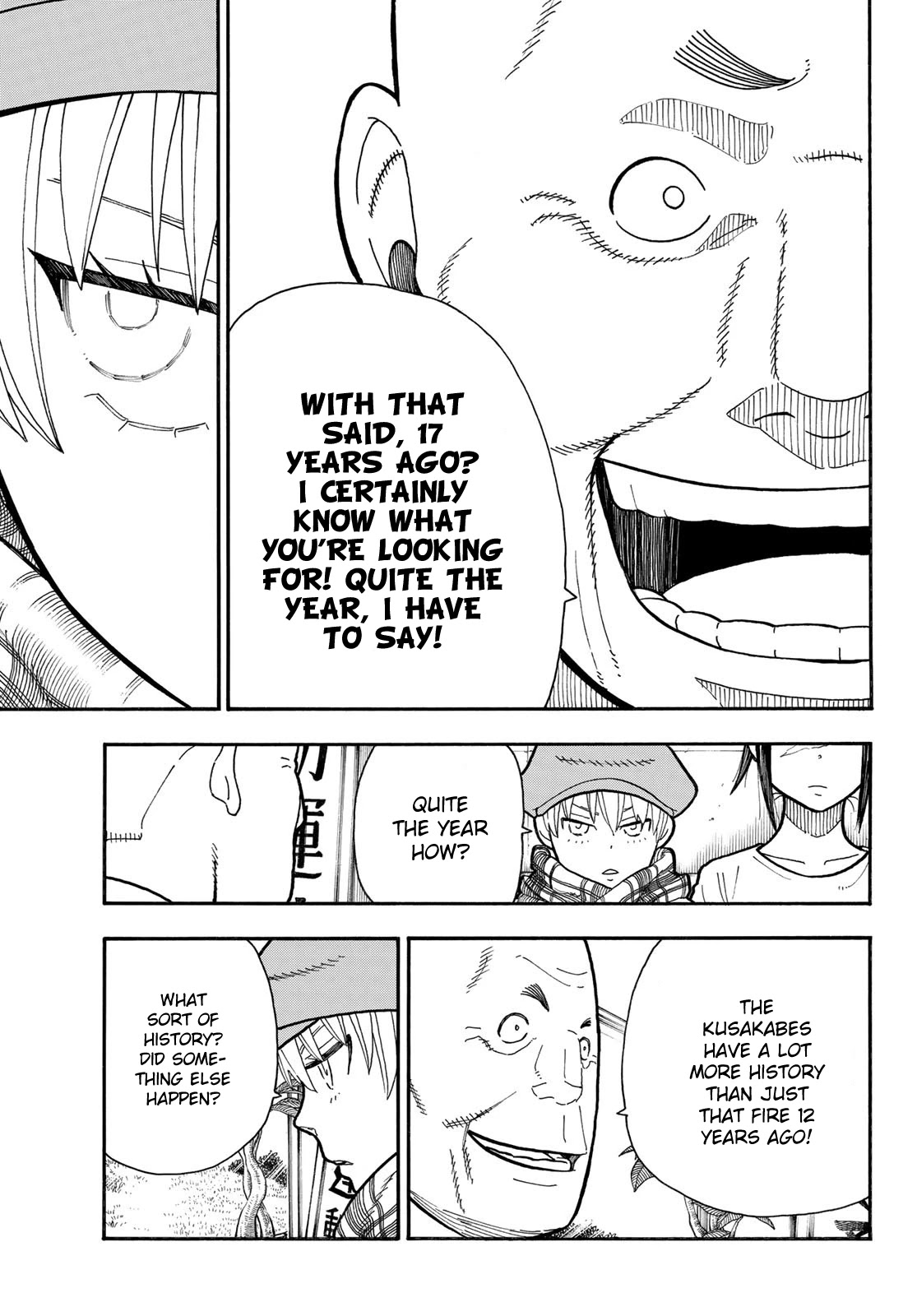 Enen no Shouboutai Chapter 231 page 12 - Chapter 231: Birth