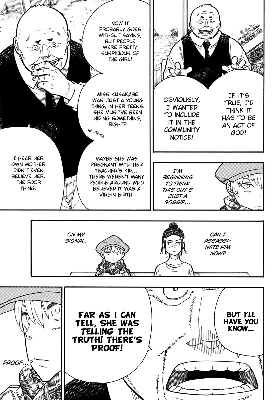Enen no Shouboutai Chapter 231 page 14 - Chapter 231: Birth