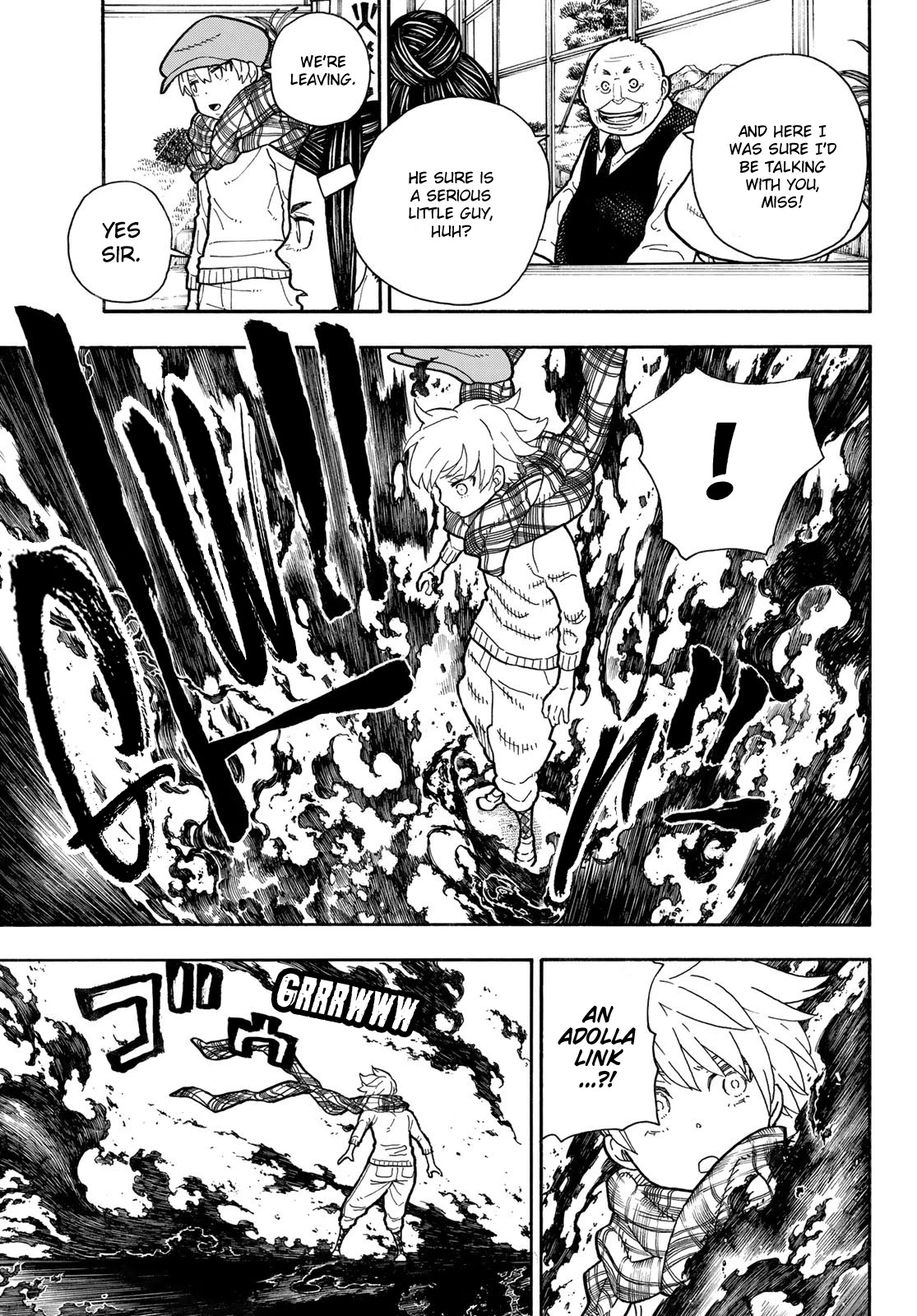 Enen no Shouboutai Chapter 231 page 18 - Chapter 231: Birth
