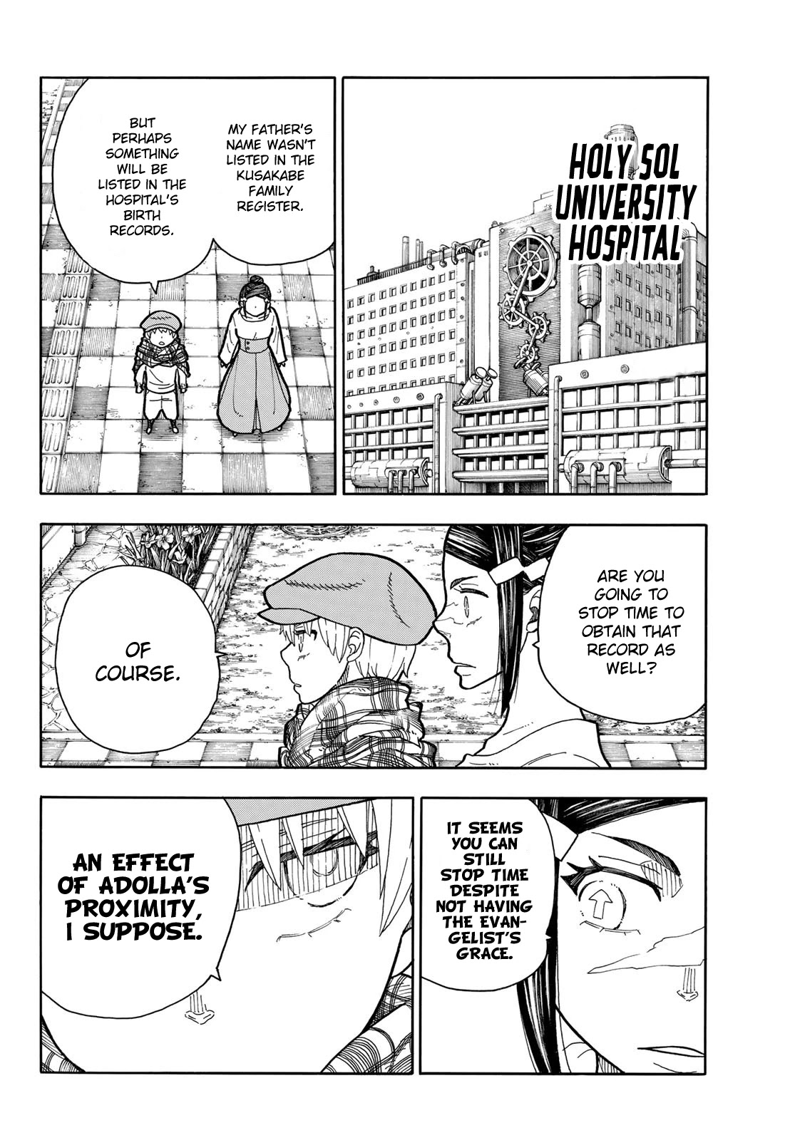 Enen no Shouboutai Chapter 231 page 5 - Chapter 231: Birth