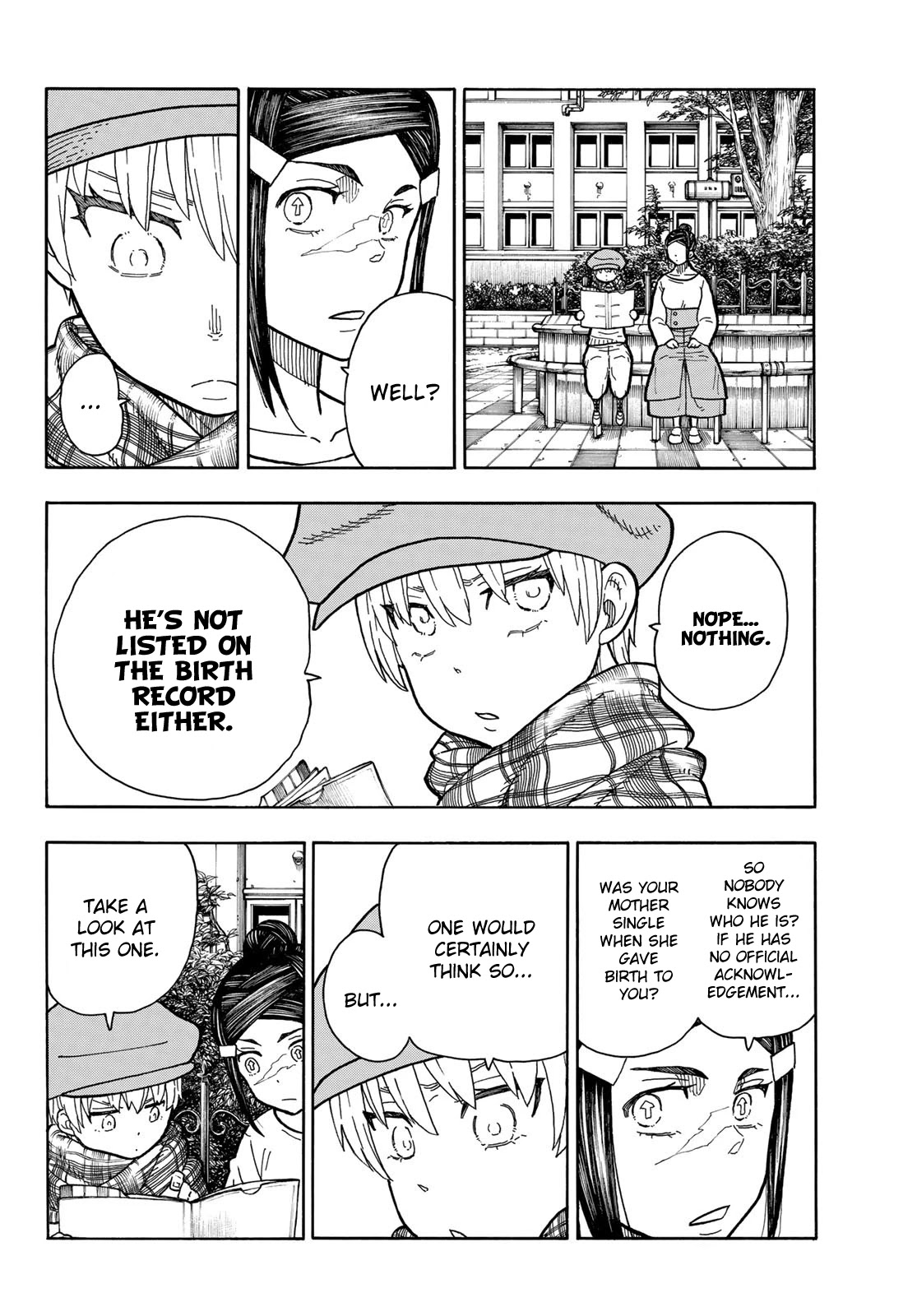 Enen no Shouboutai Chapter 231 page 7 - Chapter 231: Birth