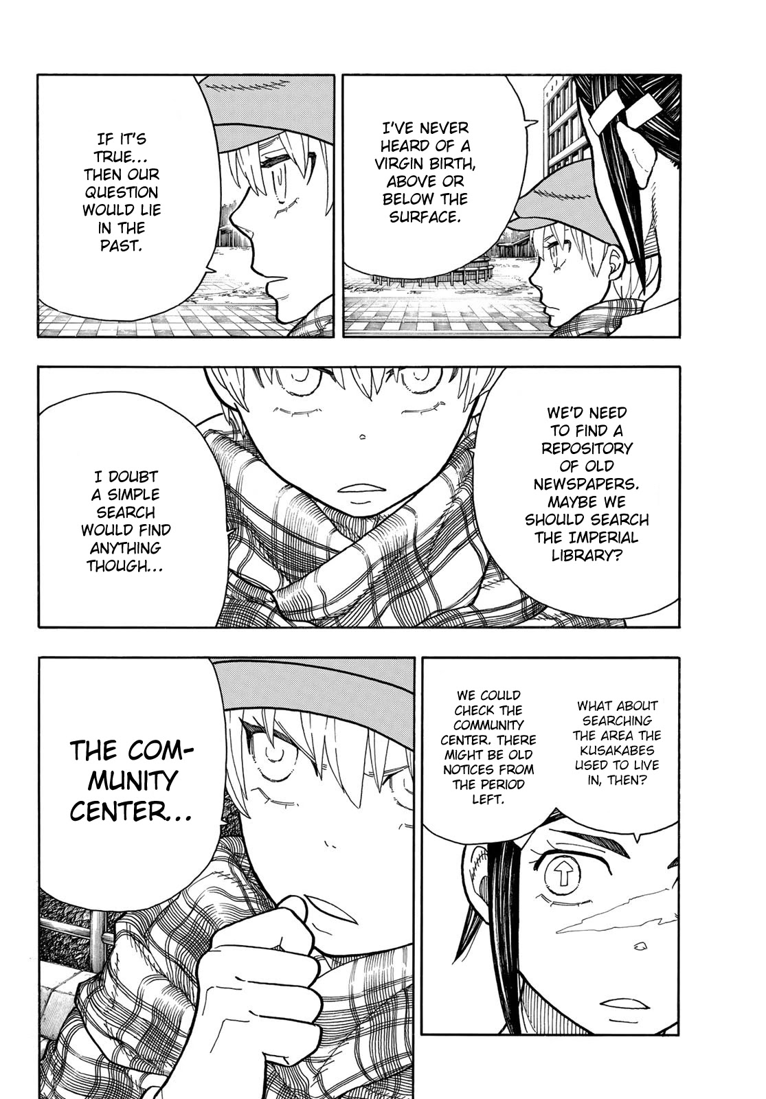 Enen no Shouboutai Chapter 231 page 9 - Chapter 231: Birth