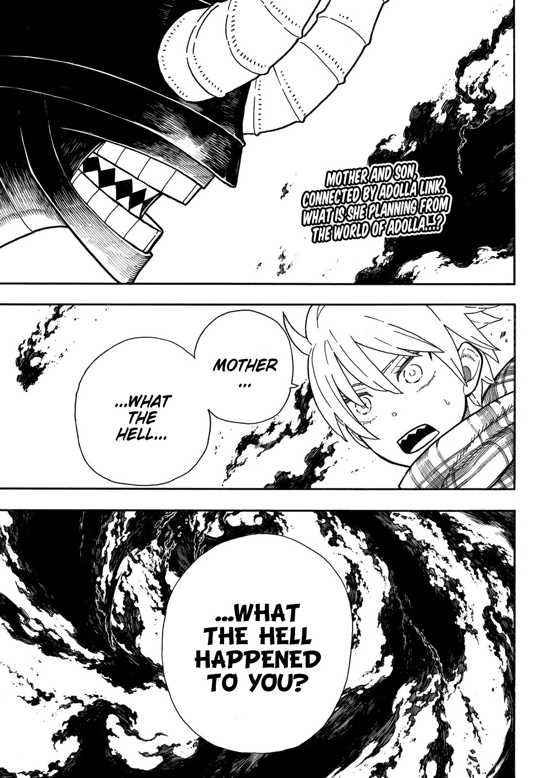 Enen no Shouboutai Chapter 232 page 1 - Chapter 232: Mari Kusakabe
